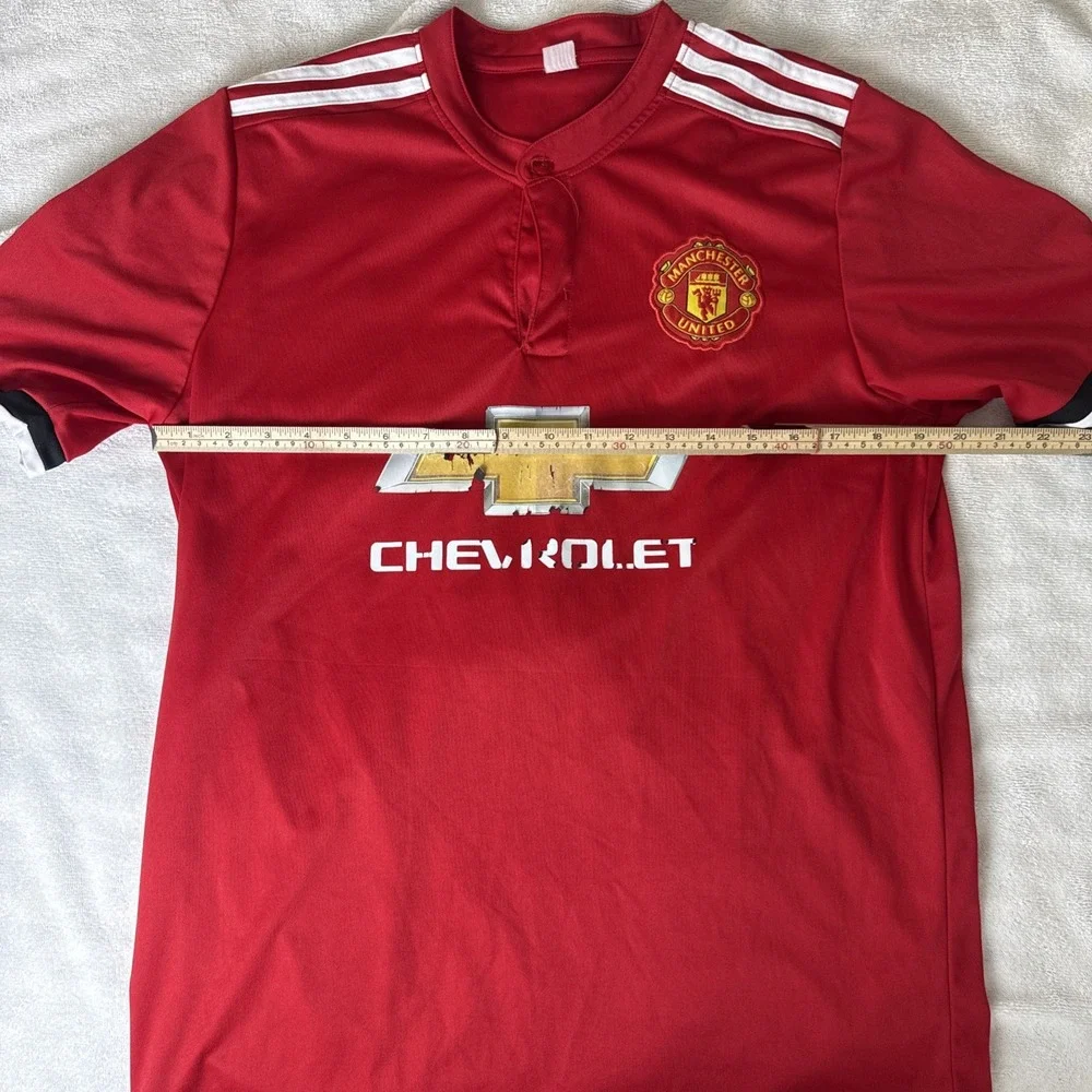 2016-2017 Man. United Pogba HOME Kit Soccer Jersey Football Shirt adidas Large